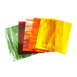 Autumn Leaves Fusing Glass Selection Pack