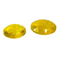 Yellow faceted 3