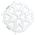 12 Hearts Casting Mould