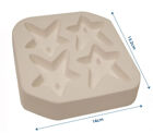 Holey Star Quad Jewellery Mould