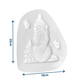 Small Snowman Casting Mould