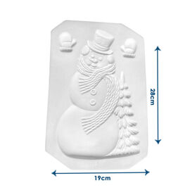 Large Snowman Casting Mould