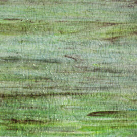 Luna - Green, Purple & Blue Wispy Textured Ripple