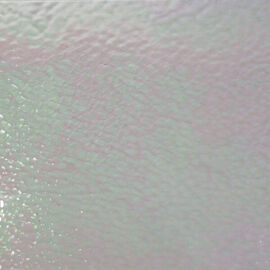 Clear Iridescent Hammered - Oceanside- STAINED GLASS ONLY