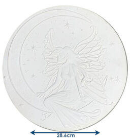 Fairy on the Moon Texture Mould 11.25"