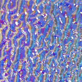 Rainbow 1 on Granite Ripple Clear - Youghiogeny 96 Dichroic