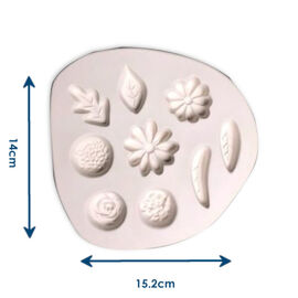 Small Flowers and Leaves Casting Mould