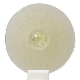 Handblown Roundels - Very Light Amber