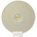 Handblown Roundels very light amber2