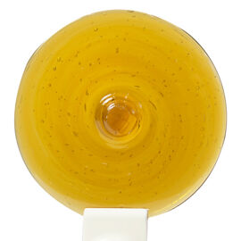 Handblown Roundels Light Amber big