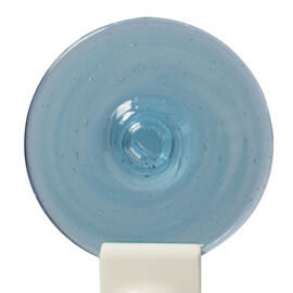 Handblown Roundels - Copper Blue