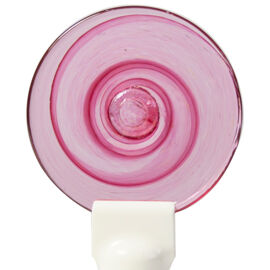 Handblown Roundels swirly pink small2