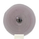 Handblown Roundels smokey purple big