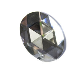 Flatback Faceted Jewels - Oval, mirror