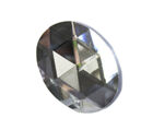 Mirror oval jewel