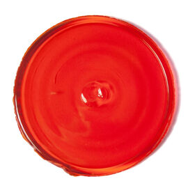 Pressed Glass Roundels - Orange