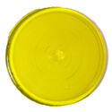 Pressed roundel yellow 80mm