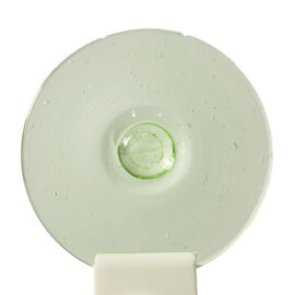 Handblown Roundels - Very Light Green