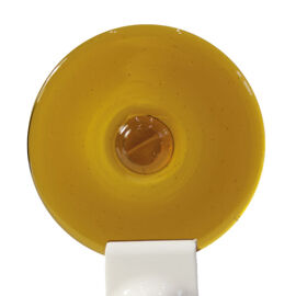 Handblown Roundels - Medium Amber