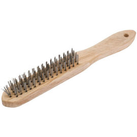 Wire Brush - heavy duty 4 row