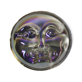 Flatback Iridescent moon face jewels