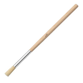 White Bristle Stencil Brush - 1/4 inch