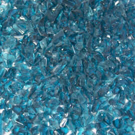 Tropic Blue Frit - Transparent - COE96