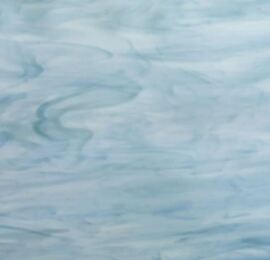 Oceanside Colonial Blue & White Wispy Opal FR - 30.5x30.5cm  - COE96