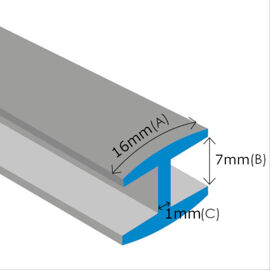 Lead Came 5/8" (16mm x 7mm) Round (High Heart)