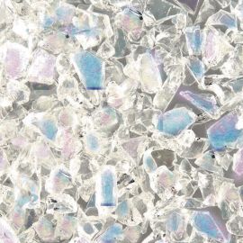 Clear Iridescent Frit - Transparent  COE96