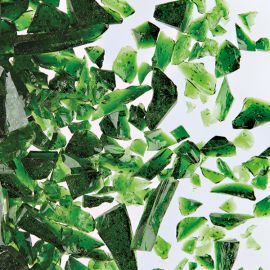 Aventurine Green Frit - Transparent  COE96