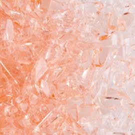Pink Champagne Frit - Transparent  COE96