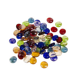 Coloured glass rounds