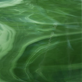 Green wispy opal