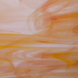 Orange wispy opal