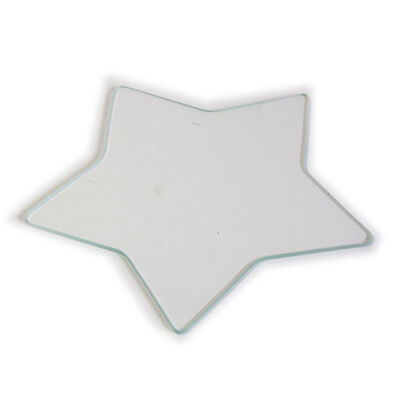 Pre-Cut Glass Star