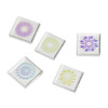 Laser Etched Dichroic Pinwheels - System 96 Dichroic
