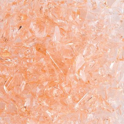 Pink Champagne Frit - Transparent  COE96