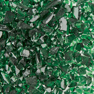 Dark Green Frit - Transparent  COE96
