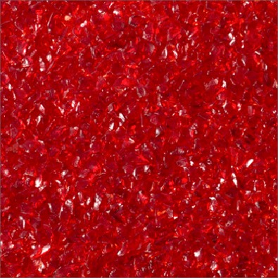 Cherry Red Frit - Transparent  COE96