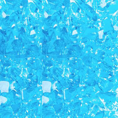 Sky Blue Frit - Transparent  COE96