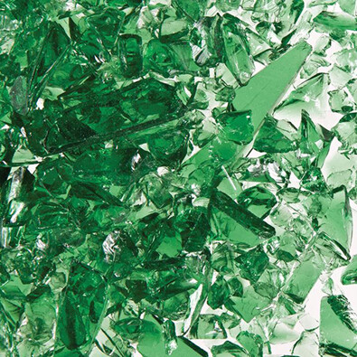 Light Green Frit - Transparent  COE96