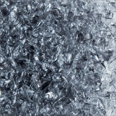Pale Grey Frit - Transparent  COE96