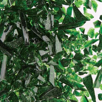 Aventurine Green Frit - Transparent  COE96