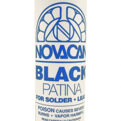 Novacan Black Patina for Solder