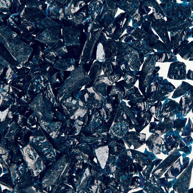 Aventurine Blue Frit - Transparent  COE96