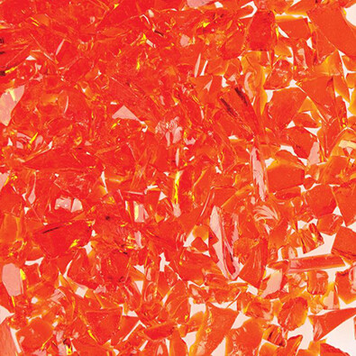 Orange Frit - Transparent  COE96