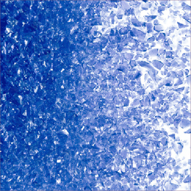 Pale Blue Frit - Transparent  COE96