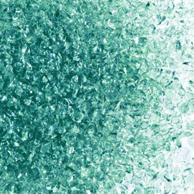 Sea Green Frit - Transparent  COE96