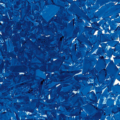 Dark Blue Frit - Transparent  COE96